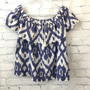 Madewell Off the shoulder cotton top